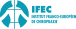 Logo bleu de l'institut franco-européen de chiropraxie IFEC